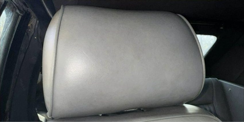 After interior detailing — Mold remediation — headrest fully restored